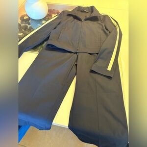 Zara Navy Blue Tracksuit-2 Piece Set